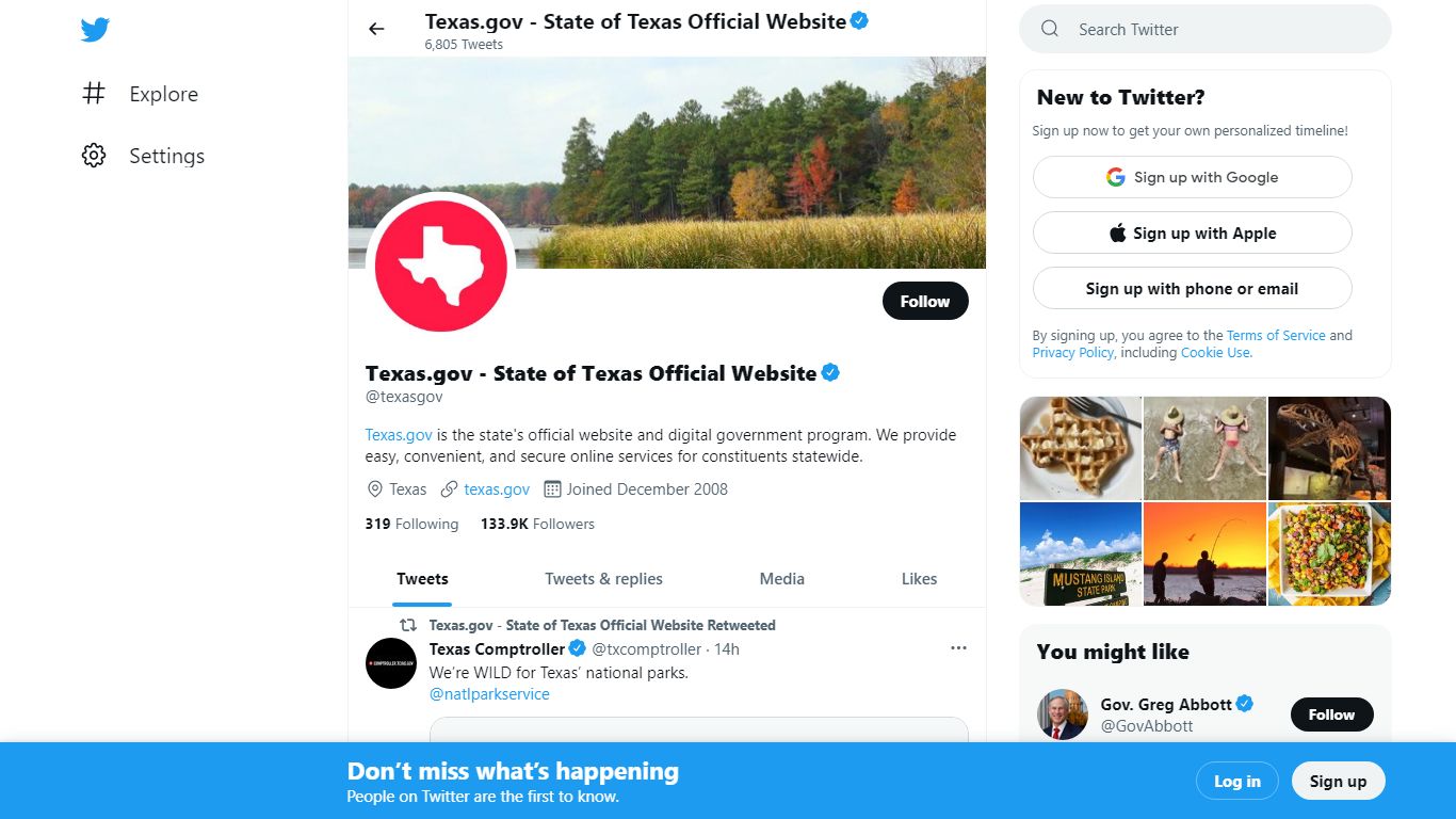 Texas.gov - State of Texas Official Website (@texasgov) / Twitter